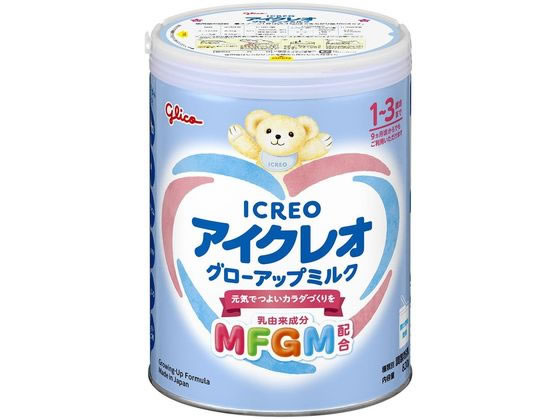 【レビュー投稿で100円OFFクーポン】訳あり)江崎グリコ アイクレオ グローアップミルク 大缶 820g ドリンク フード ベビーケア