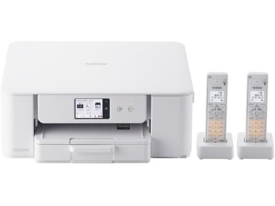 【レビュー投稿で100円OFFクーポン】送料無料【お取り寄せ】ブラザー A4インクジェットFAX付複合機電話子機2台 MFCJ742DWN プリンター複合機 プリンタ スキャナー パソコン プリンター 周辺機器 家電