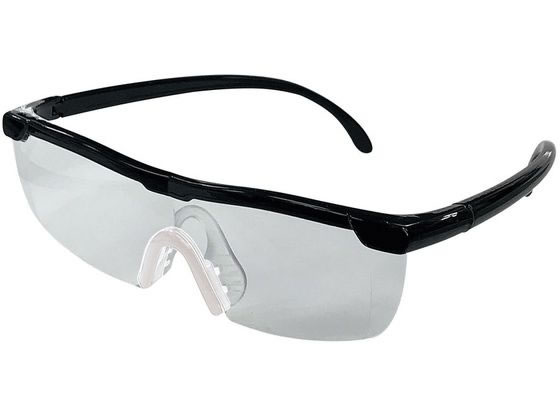 【レビュー投稿で100円OFFクーポン】【お取り寄せ】トレードワン 眼鏡型拡大ルーペ BK 10473 ルーペ 製図用紙