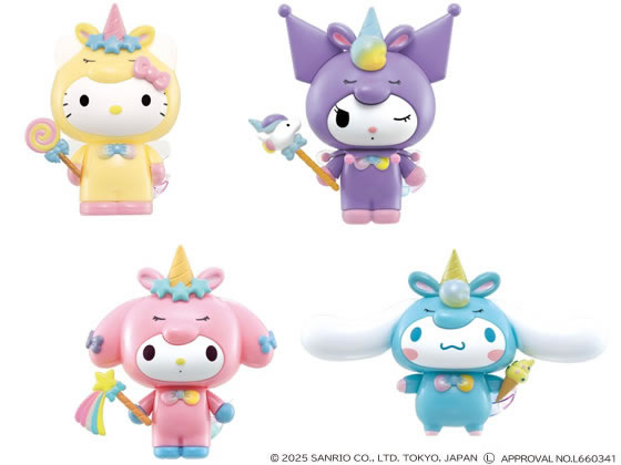 【レビュー投稿で100円OFFクーポン】アガツマ くみたてプラドール UNICORN PARTY 4種セット ぬいぐるみ 人形 おもちゃ ホビー ゲーム 誕プレ