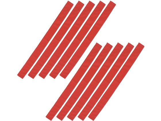 【レビュー投稿で100円OFFクーポン】【お取り寄せ】アーテック カラーたすき 赤 10本組 18395 運動会 ..