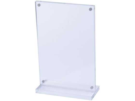 【マラソン限定★ポイント2倍】【お取り寄せ】ナカバヤシ アクリルマグネットスタンドフォトフレーム KG判 タテ F-AC-106-KG 写真立て ポップ スタンド POP 掲示