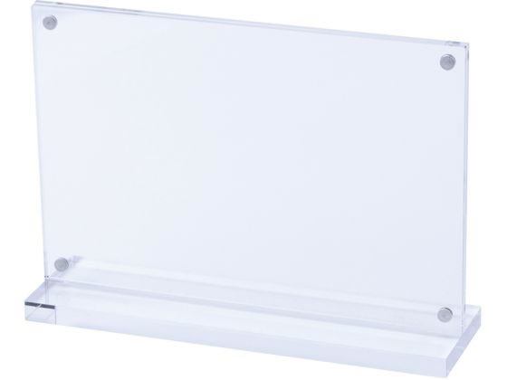 【マラソン限定★ポイント2倍】【お取り寄せ】ナカバヤシ アクリルマグネットスタンドフォトフレーム KG判 ヨコ F-AC-107-KG 写真立て ポップ スタンド POP 掲示