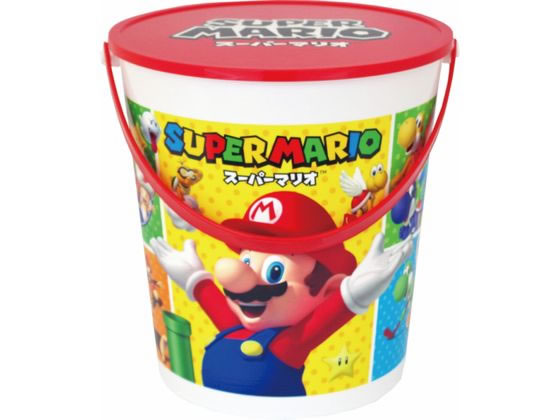 【レビュー投稿で100円OFFクーポン】タカラトミーアーツ スーパーマリオ お菓子入りバケツ マリオのバケツがかわいい お土産やプレゼントにぴったり スナック菓子 お菓子