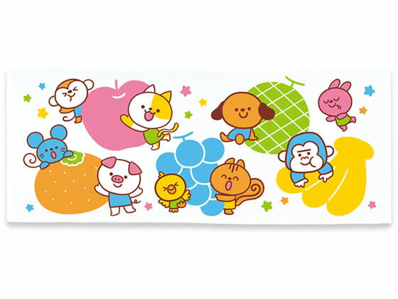 【レビュー投稿で100円OFFクーポン】【お取り寄せ】アーテック アニマルタオル 21926 フェイスタオル 無撚糸タオル