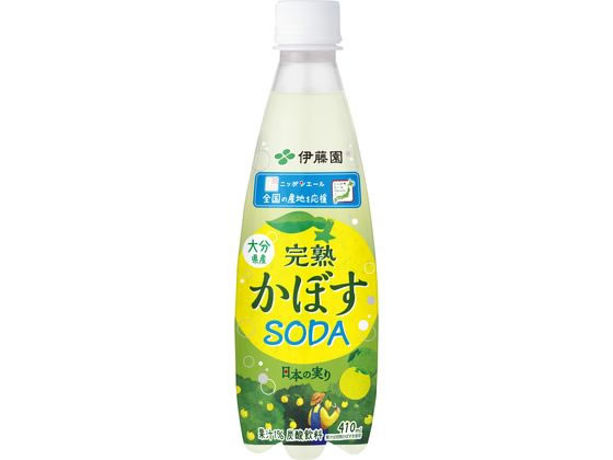 【レビュー投稿で100円OFFクーポン】伊藤園 ニッポンエール 大分県産完熟かぼすソーダ 410mL 果実 フルーツ 炭酸飲料 飲料 ジュースのサムネイル