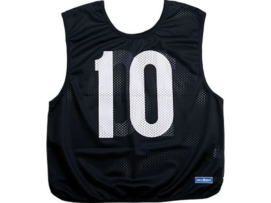 【お取り寄せ】モルテン ゲームベスト ブラック 番号1 GB0013BK1
