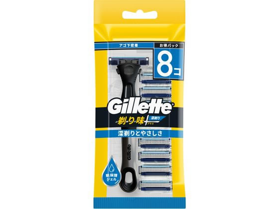 【商品説明】センサー3枚刃で深剃りし、潤滑スムーサーで肌にやさしく、首振りヘッド＋独立して動く刃が肌に密着して剃りやすい。【仕様】●内容量：本体1個＋替刃8個（うち1個は本体に装着済）生産国：ベトナム商品区分：化粧品メーカー：P＆Gジャパン...