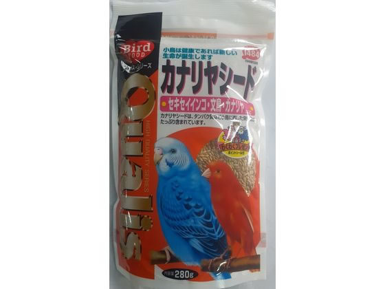 【レビュー投稿で100円OFFクーポン】【お取り寄せ】ペッズイシバシ クオリス カナリヤシード 280g 鳥エサ フード 鳥 小鳥 ペット