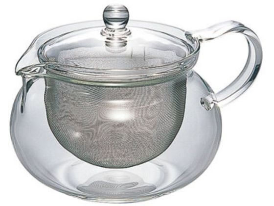 【スーパーSALE限定2,000円クーポン＆11日9:59迄ポイント2倍】 HARIO 茶茶急須 丸 700mL CHJMN-70T 茶こし付急須 和食器 キッチン テーブル