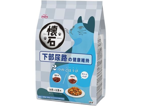 【レビュー投稿で100円OFFクーポン】【お取り寄せ】ペットライン 懐石 2つ下部尿路 600g KSD-8 ペットライン ドライフード 猫 ペット キャットフード