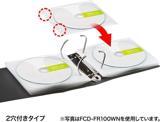 【レビュー投稿で100円OFFクーポン】【お取り寄せ】サンワサプライ DVD CD不織布ケース 100枚 5色 FCD-FR100MXN CD DVD用不織布ケース メディアケース 記録メディア メモリーカード 家電