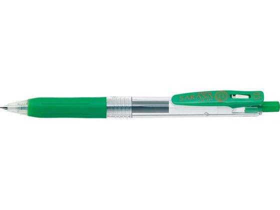 乐天商城 - 【マラソン限定★ポイント2倍】ゼブラ サラサクリップ0.3 緑 JJH15-G 緑インク ゲルインクボールペン