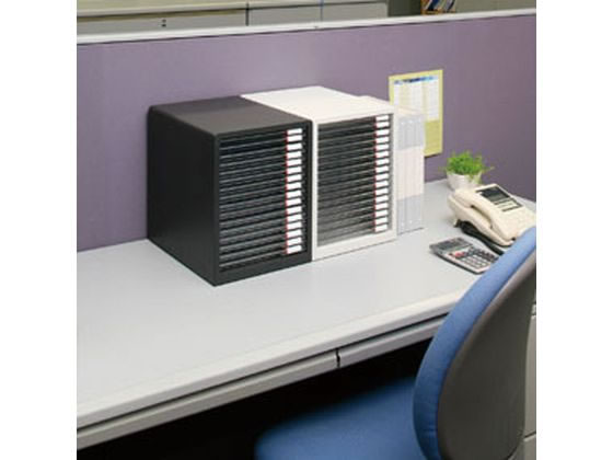 【レビュー投稿で100円OFFクーポン】アイリスオーヤマ レターケース 超浅型 16段 ダークグレー L-16SSR レターケース デスクトップ収納 デスク周り 文具