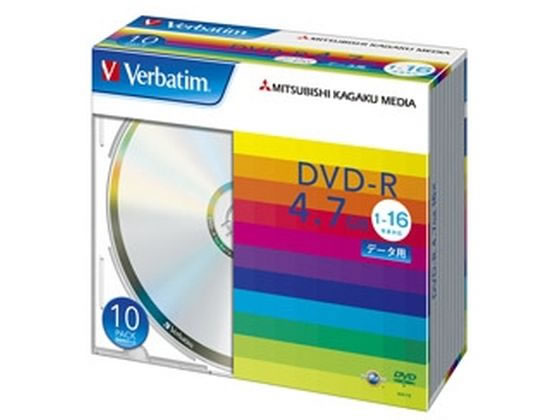 【楽天スーパーSALE限定★ポイント2倍＆2,000円クーポン】【お取り寄せ】Verbatim データ用DVD-R 4.7GB 1-16倍速 10枚…