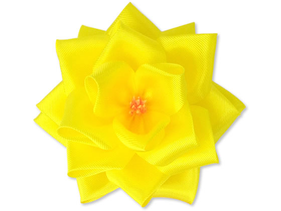 【レビュー投稿で100円OFFクーポン】【お取り寄せ】ササガワ リボンバラ胸章 黄 中 タレなし 花 ...
