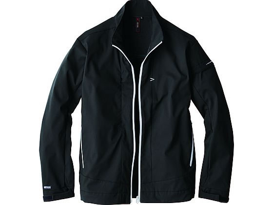 樂天商城 - 【レビュー投稿で100円OFFクーポン】【お取り寄せ】ビッグボーン ソフトシェルジャケット ブラック L EBA926-70 ジャケット ブルゾン フリース ユニフォーム