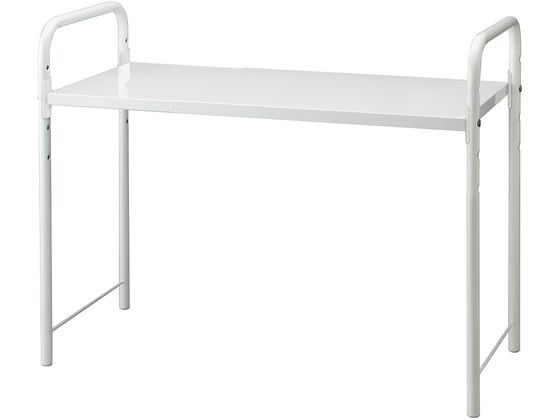 樂天商城 - 【マラソン限定★ポイント2倍】送料無料 【お取り寄せ】伸晃 レンジ上ラック・ワイド伸縮タイプ RUW-EX 棚 台 ラック メッシュ ワゴン 収納 厨房 キッチン テーブル