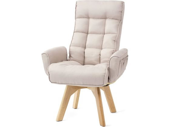 【レビュー投稿で100円OFFクーポン】送料無料【お取り寄せ】アイリスオーヤマ 回転ファブリックチェ ...