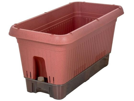 【レビュー投稿で100円OFFクーポン】送料無料【お取り寄せ】LIV PLUS ベストコ プランター キャスター付 650型 テラコッタ プランター 園芸グッズ 園芸 ガーデニング