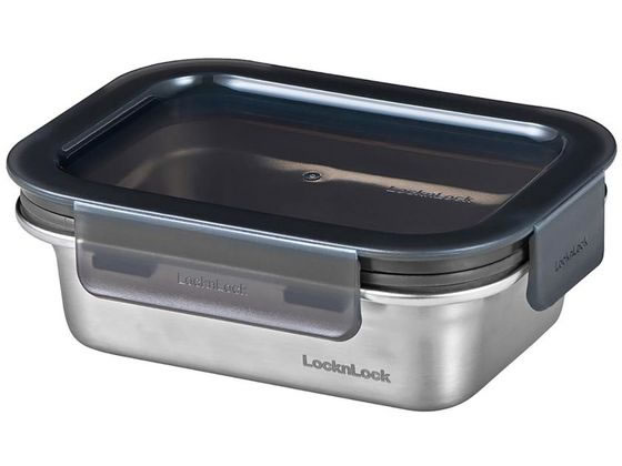 LIV PLUS LocknLock 保存容器 400mL 長方形 ロック&ロック 小型コンテナー 保存 保管グッズ キッチン消耗品