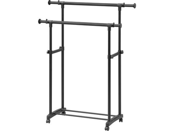 【レビュー投稿で100円OFFクーポン】送料無料【お取り寄せ】アイリスオーヤマ パイプハンガー ブラック PI-E280S ポールハンガー パイプハンガー 衣料収納 収納家具 インテリア 収納