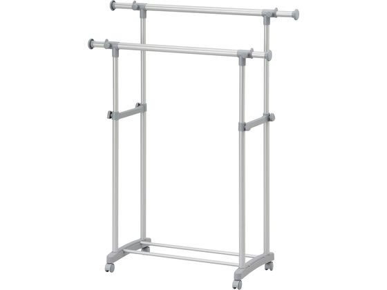 【レビュー投稿で100円OFFクーポン】送料無料【お取り寄せ】アイリスオーヤマ パイプハンガー グレー PI-E280S ポールハンガー パイプハンガー 衣料収納 収納家具 インテリア 収納