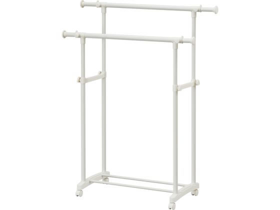 【レビュー投稿で100円OFFクーポン】送料無料【お取り寄せ】アイリスオーヤマ パイプハンガー ホワイト PI-E280S ポールハンガー パイプハンガー 衣料収納 収納家具 インテリア 収納