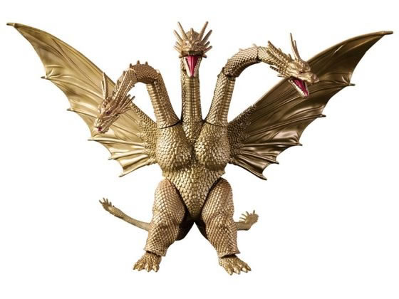 [Marathon Limited Time Offer: Double Points & ¥2,000 Coupon] Bandai Godzilla Action Figure King Ghidorah (1991) Figure Action Figure Hobby Toy Game Birthday Present
