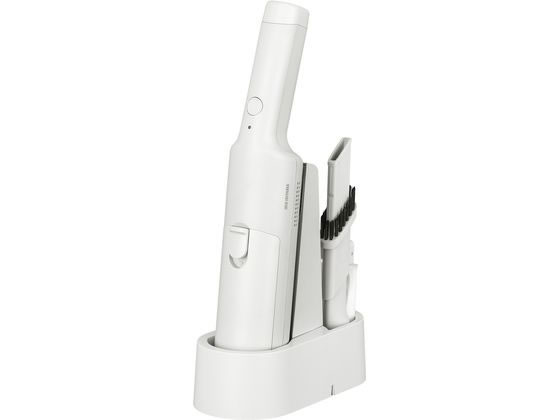 【レビュー投稿で100円OFFクーポン】アイリスオーヤマ 充電式紙パックハンディクリーナー グレー  ...