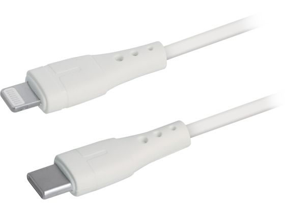 【商品説明】●キャッチコピー：スピード充電！USB−C　to　LightningのPD対応ケーブル！●商品説明：最大20W出力のPD対応ライトニングケーブルです。約30分で50％まで充電可能で、大容量デバイスも安心してスピード充電できます。接続した機器に応じて自動的に最適な電圧と電流を切り替え、効率よく充電を行います。充電だけでなくデータ転送にも対応し、ケーブル1本で多用途に活躍します。自宅や外出先でも快適に使える便利なケーブルです。【仕様】●商品サイズ：15×8×1030mm●セット内容：本体のみ●1個重量（g）：35●材質：TPE●1個梱包形態：ヘッダー付き箱入り●製造国：中国●注意：本製品は　5V＝3A（15W）／9V＝2．22A（20W）／12V＝1．67A（20W）　の出力に対応しています。本製品はすべての機器での動作を保証するものではありません。【備考】※メーカーの都合により、パッケージ・仕様等は予告なく変更になる場合がございます。【検索用キーワード】Artec・アーテック　PD　ライトニングケーブル　1m　ホワイト　lightningケーブル　92156　100cm　ホワイト　ケーブル・電源タップ・配線パーツ　USBケーブル　R528MPスピード充電！USB−C　to　LightningのPD対応ケーブル！