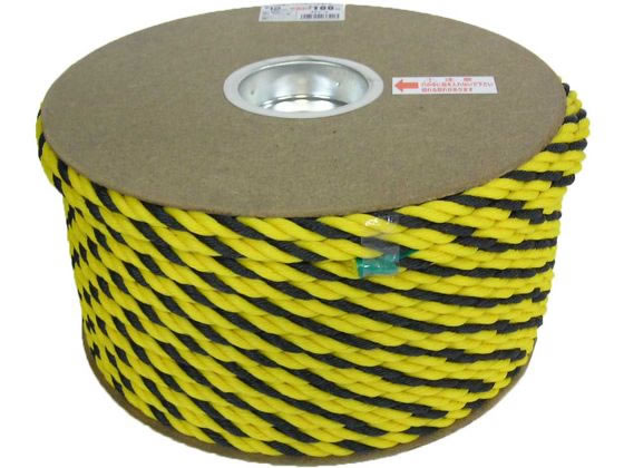 【レビュー投稿で100円OFFクーポン】【お取り寄せ】ユタカメイク 標識ロープドラム 12mmX10 ...