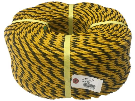 【レビュー投稿で100円OFFクーポン】【お取り寄せ】ユタカメイク 標識ロープ 巻物 6mmX200 ...