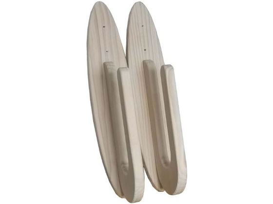 【商品説明】耐荷重も15キロと余裕の耐久性を実現しました。お気に入りのサーフボードディスプレイに是非。【仕様】●本体サイズ：90×165×460（mm）●本体重量：1．05（kg）●耐荷重：15kg●本体材質：パイン材●表面処理：オイルステイン仕上げ●壁美人材質：ステンレス●2本1セット●セット内容：ボードラック1組　取付用ビス4本【備考】※メーカーの都合により、パッケージ・仕様等は予告なく変更になる場合がございます。【検索用キーワード】ライフサーブ　BoardRack　パラレル　（ホワイト）　R321MRサーフボード、ロングボードに対応したビス止めサーフボードラックです