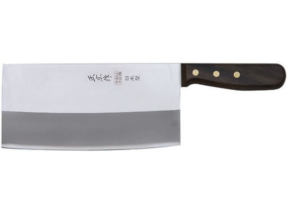 【商品説明】料理の特長を十分に研究し、一流コックのニーズに応えた逸品です。【仕様】●全長：315mm●刃渡り：195mm●重量：290g●刃先部・正広オリジナルハガネ（MV−85）使用／表面部・SUS、410L（フェライト系ステンレス）使用／ハンドル・天然木（ローズ）●パッケージサイズ（mm）：107×328×26【備考】※メーカーの都合により、パッケージ・仕様等は予告なく変更になる場合がございます。【検索用キーワード】マサヒロ　正広作　中華　TX−103　＃40813　＃40813　R970MP中華包丁。料理の特長を十分に研究し、一流コックのニーズに応えた逸品です。