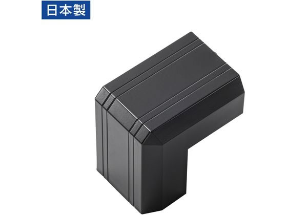 【商品説明】CA−KK22BK用の接続部品で出角（デズミ）タイプです。【仕様】●カラー：ブラック　●サイズ：外寸／W33×D24．4×H33mm　●セット内容：本体×1　●対応ケーブルカバー：CA−KK22BK　●入数：1個　●材質：ASA樹脂【備考】※メーカーの都合により、パッケージ・仕様等は予告なく変更になる場合がございます。【検索用キーワード】サンワサプライ　さんわさぷらい　sanwa　supply　CA−KK22BKD　配線カバー　コーナー　出隅　ブラック　CA−KK22BK用　床用　壁用　ケーブルカバー　配線隠し　配線整理　ケーブル配線　ケーブル整理　R641MSケーブルカバー（角型）の接続部品。
