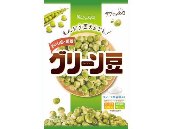 【マラソン限定★2000円クーポン＆ポイント2倍】春日井製菓 グリーン豆 90g おつまみ 珍味 煎餅 おかき お菓子