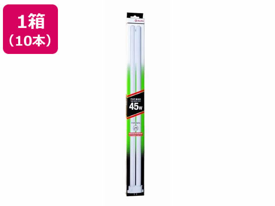乐天商城 - 【マラソン限定★ポイント2倍】ALEG コンパクト形蛍光灯 FHP45EN Hf形 3波長 昼白色 10本 蛍光灯 コンパクト形 電球 ライト 照明器具 家電