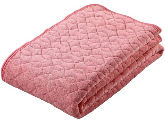 【レビュー投稿で100円OFFクーポン】【メーカー直送】ファミリー・ライフ リバーシブル敷パッド シングル ピンク a3567810【代引不可】シングル シーツ カバー 寝具