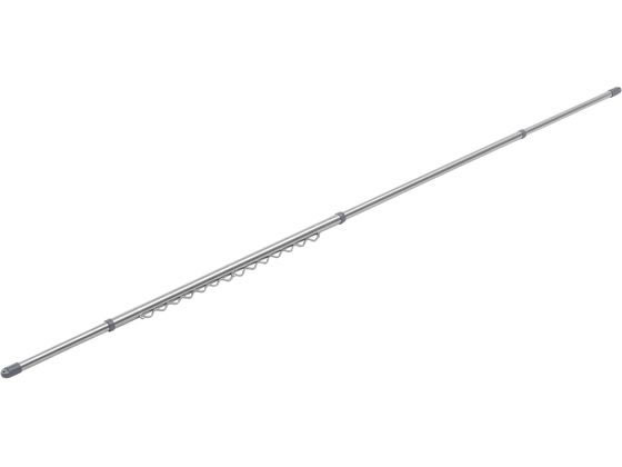Clothes Drying Pole - 【マラソン限定★2,000円クーポン＆ポイント2倍】送料無料【お取り寄せ】アイリスオーヤマ 分割できるステンレス物干し竿 (ハンガー掛付き)2.8m SU-280CH 物干し 洗濯 清掃 清掃