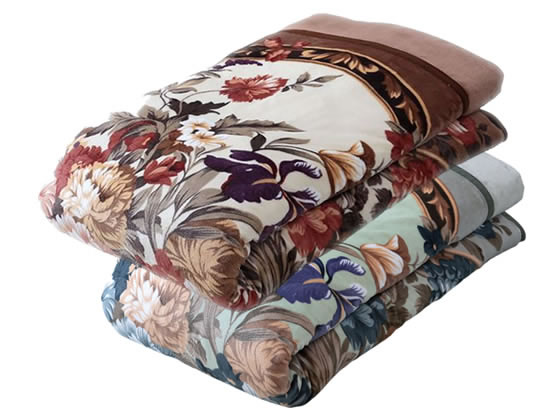 【レビュー投稿で100円OFFクーポン】【メーカー直送】ファミリー・ライフ 掛布団カバーになる2枚合わせ毛布 2色組 a35480【代引不可】シングル 掛布団 寝具