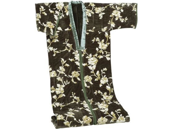 【レビュー投稿で100円OFFクーポン】【メーカー直送】ファミリー・ライフ 2枚合わせわた入りかいまき毛布 グリーン a3548120【代引不可】掛布団 寝具