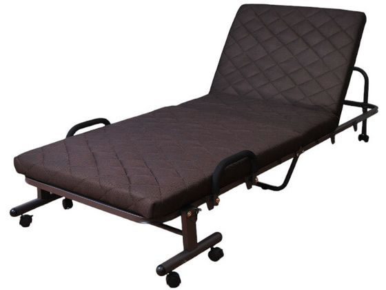 【レビュー投稿で100円OFFクーポン】【メーカー直送】ファミリー・ライフ 収納式リクライニングベッド セミシングル ブラウン a3545810【代引不可】【お客様組立】折りたたみ式ベッド 寝具 インテリア