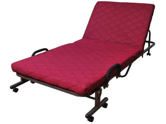 【レビュー投稿で100円OFFクーポン】【メーカー直送】ファミリー・ライフ 収納式リクライニングベッド セミシングル a3545830【代引不可】【お客様組立】折りたたみ式ベッド 寝具 インテリア