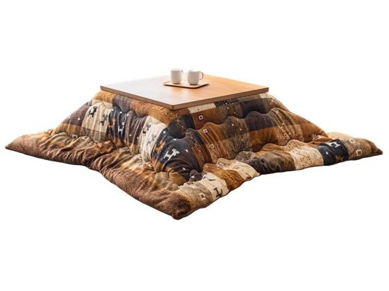 【レビュー投稿で100円OFFクーポン】【メーカー直送】ファミリー・ライフ 撥水こたつ布団 長方形 ブラウン a3541510【代引不可】こたつ布団 テーブル リビング家具 インテリア