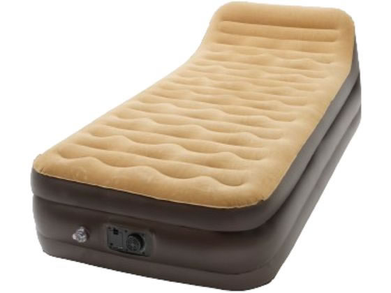 【レビュー投稿で100円OFFクーポン】【メーカー直送】ファミリー・ライフ 背もたれ付き電動エアーベッ..