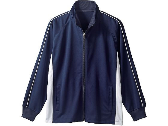 【レビュー投稿で100円OFFクーポン】【お取り寄せ】住商モンブラン トレーニングジャケット 兼用 ネイビー S CJ511-5050 ジャケット 介護服 ユニフォーム