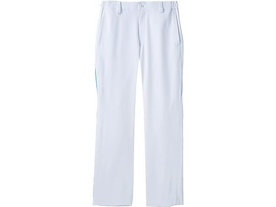 【レビュー投稿で100円OFFクーポン】【お取り寄せ】住商モンブラン パンツ メンズ 白／ウォームブルー 3L MB651-0104 スクラブパンツ スクラブ 医療服 ユニフォーム