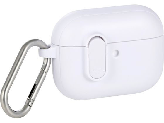 【レビュー投稿で100円OFFクーポン】【お取り寄せ】エレコム AirPodsPro3 ケース タフスリム ロック 白 AVA-AP07TSLWH ヘッドホン イヤホン オーディオ テレビ 家電