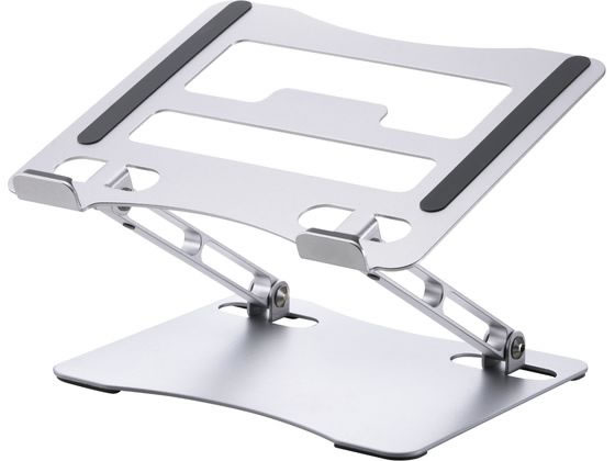 【レビュー投稿で100円OFFクーポン】【お取り寄せ】エレコム ノートPCスタンド 無段階調整 シルバー PCA-LTSFAL02SV スタンド PCクーラー PC パソコン 家電